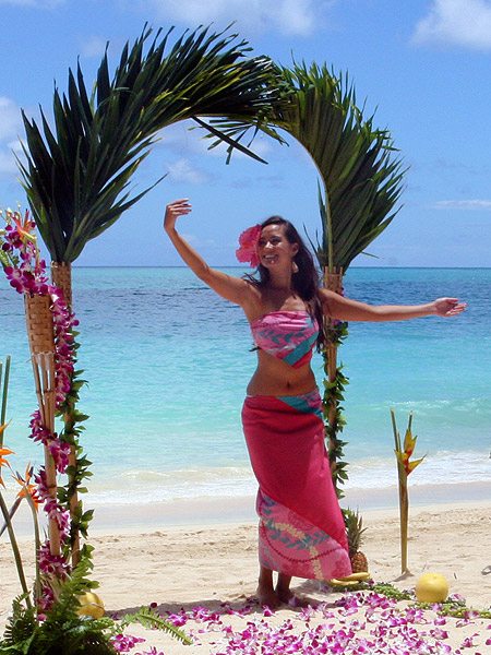 Hawaii Wedding Hula Dancer