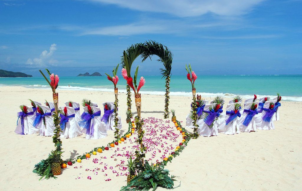 Hawaiian Arch Wedding Package