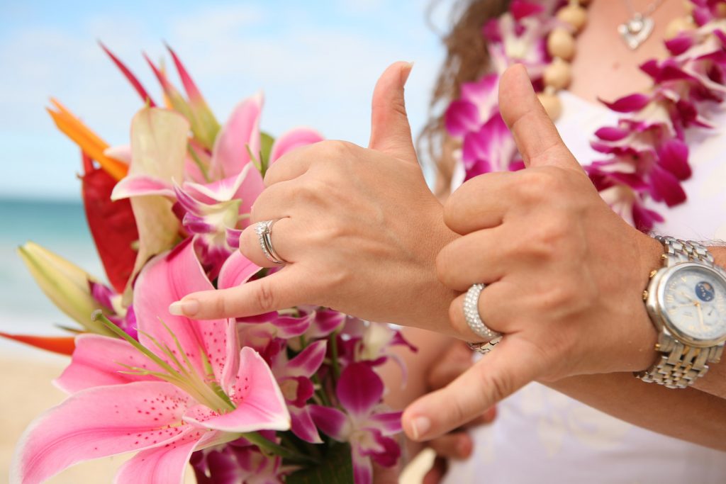 Hawaii Wedding Package - Shaka