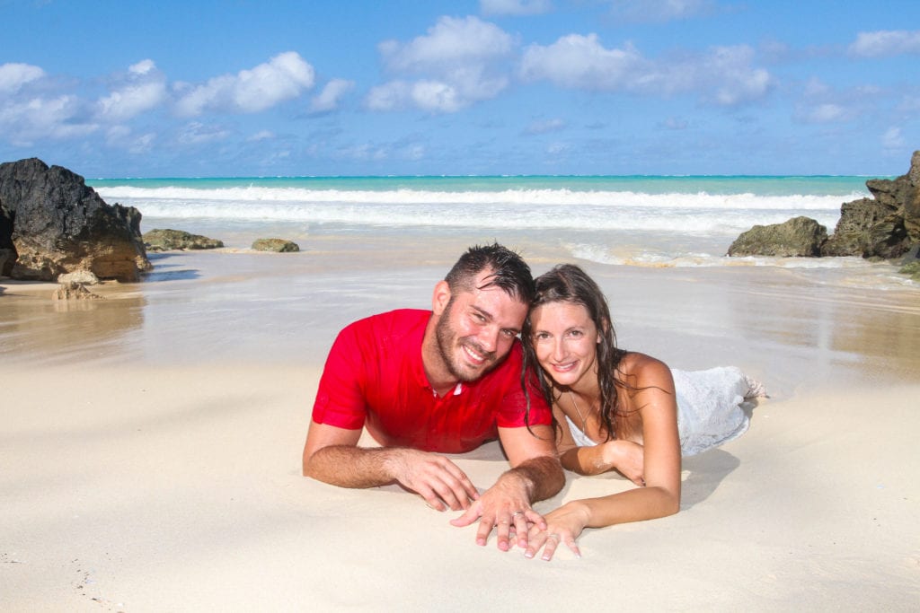 Anini beach kauai wedding location