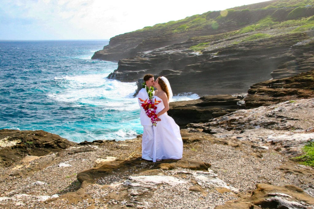 Affordable Barefoot Hawaii Beach Wedding In Oahu And Kauai By