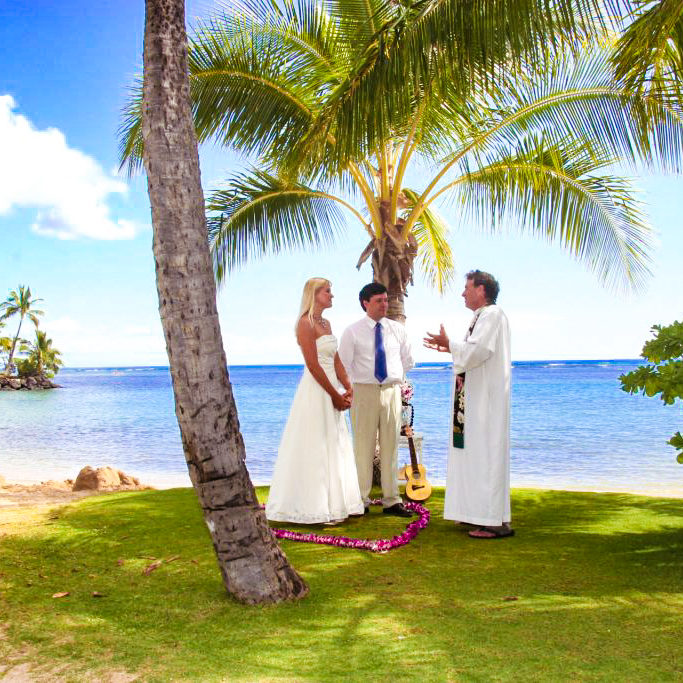 waialae beach wedding